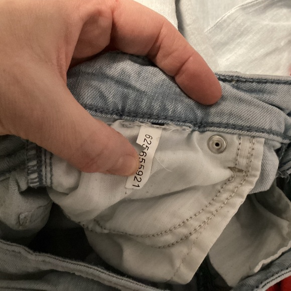 Abercrombie & Fitch Super Skinny Jeans Light Blue Size 0 Woman Girl Teen - Picture 4 of 8